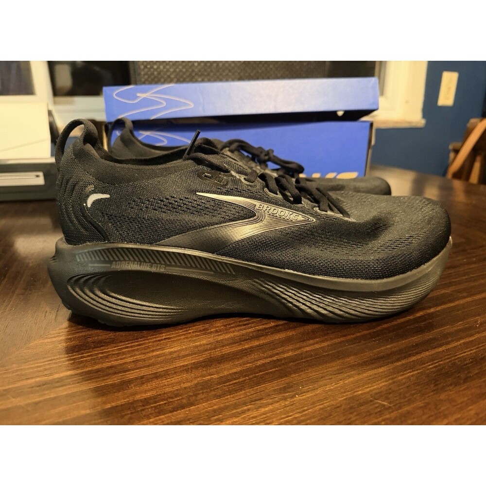 Brooks Adrenaline GTS 25 Men’s Running Shoes 11.5 4E Extra Wide Black Mesh